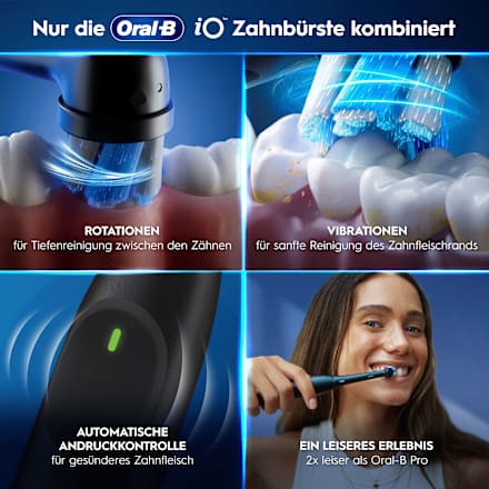 Elektronische Zahnbürste Set uO Series 2 Night Black Oral-B