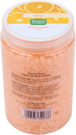APHRODITE Fürdőkristály narancs illatú Natural Product