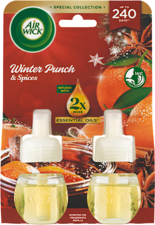Náplň do elektrického osviežovača Essential Oils - Zimný punč AIR WICK
