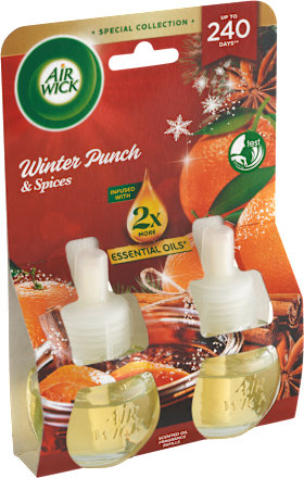 Náplň do elektrického osviežovača Essential Oils - Zimný punč AIR WICK