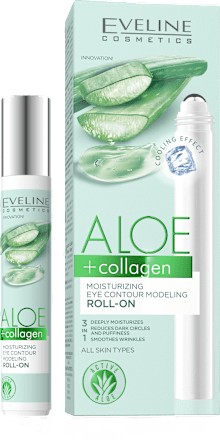 Aloe+collagen roll-on za područje oko očiju EVELINE COSMETICS