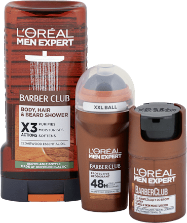 Darčekové balenie Barber Club L'ORÉAL PARiS MEN EXPERT