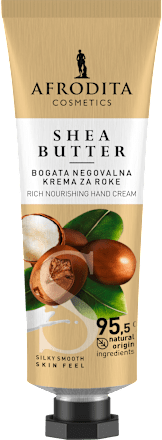 Bogata negovalna krema za roke Shea Butter AFRODITA