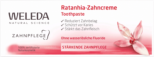 Zahnpasta Ratanhia WELEDA