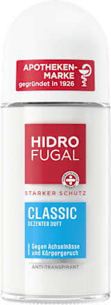 Hidrofugal Anti-Transpirant Deo Roll-On Classic, 50 ml