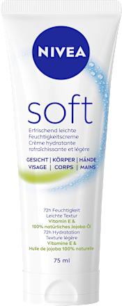 Feuchtigkeitscreme soft in der Tube NIVEA