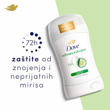 advanced CARE dezodorans u stiku - cucumber Dove