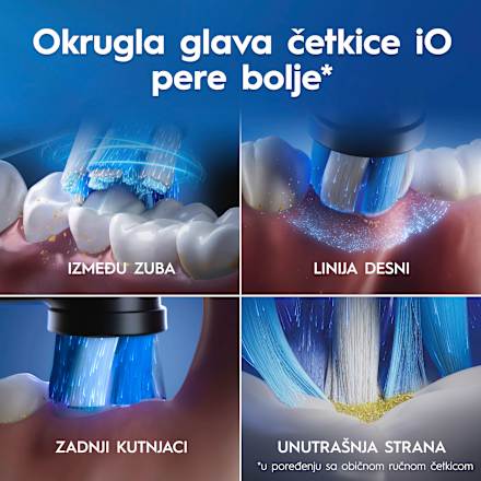 iO 3 CLEAN & GUM CARE električna četkica za zube + kutija Oral-B