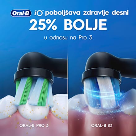 iO 3 CLEAN & GUM CARE električna četkica za zube + kutija Oral-B