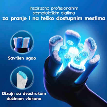 iO 3 CLEAN & GUM CARE električna četkica za zube + kutija Oral-B