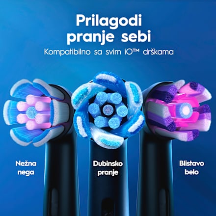 iO 3 CLEAN & GUM CARE električna četkica za zube + kutija Oral-B