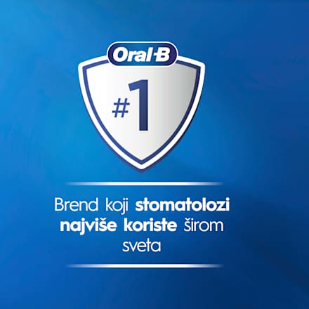 iO 3 CLEAN & GUM CARE električna četkica za zube + kutija Oral-B
