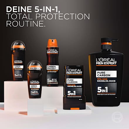 Antitranspirant Deospray Carbon Protect 5in1 L'ORÉAL PARiS MEN EXPERT