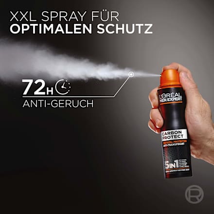Antitranspirant Deospray Carbon Protect 5in1 L'ORÉAL PARiS MEN EXPERT