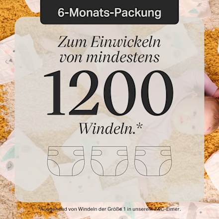 Nachfüllkassetten für Windeleimer Twist & Click und Sangenic Tec Tommee Tippee