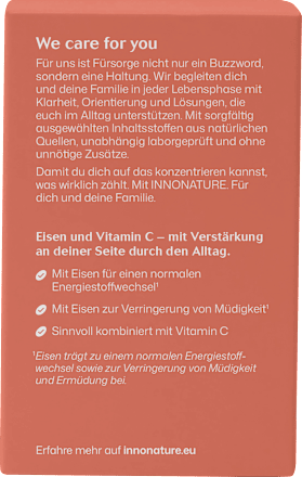 Eisen Kapseln 60 St INNONATURE