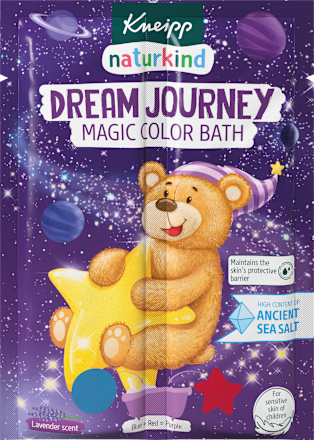 Magiczna dwukolorowa sól do kąpieli Podróż marzeń Kneipp Naturkind