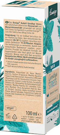 Olejek do kąpieli Goodbye Stress Kneipp