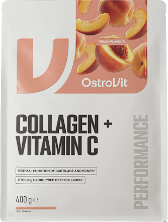 Kolagen + Witamina C, brzoskwinia OstroVit