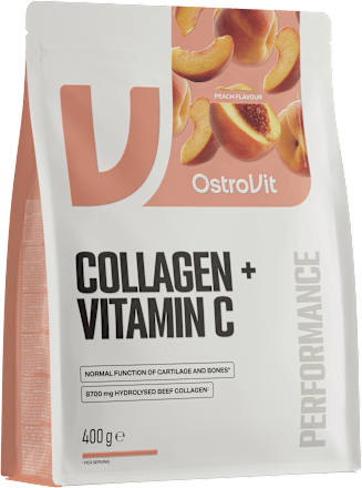 Kolagen + Witamina C, brzoskwinia OstroVit