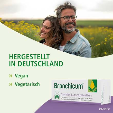 Bronchicum Thymian 11,25 mg Thymiankraut-Trockenextrakt Lutschtabletten Bronchicum