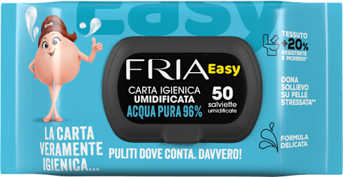 Carta igienica umidificata Easy Acqua Pura FRIA