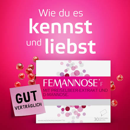 Femannose F Granulat Portionsbeutel FEMANNOSE