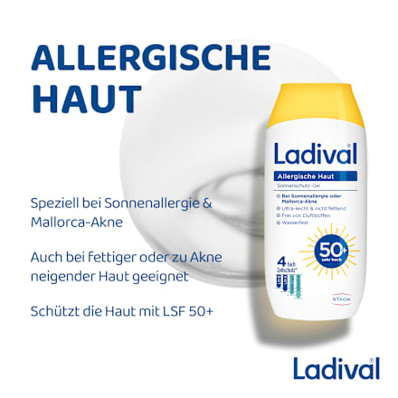 Ladival Allergische Haut Sonnenschutz-Gel LSF 50+ Ladival