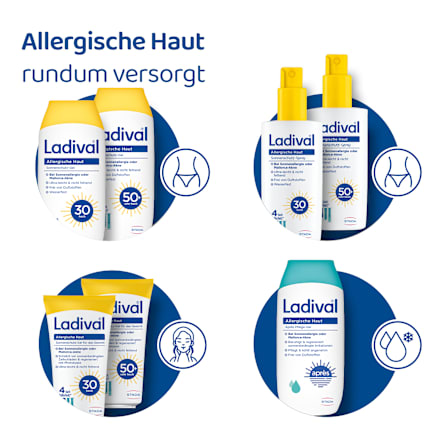 Ladival Allergische Haut Sonnenschutz-Gel LSF 50+ Ladival