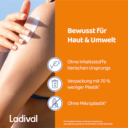 Ladival Empfindliche Kinderhaut Sonnenschutz-Creme Gesicht LSF 50+ Ladival