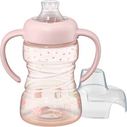 Tanulópohár 6 hónapos kortól, 260 ml-es, többféle babylove