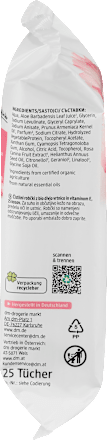 Șervețele demachiante trandafir sălbatic alverde NATURKOSMETIK