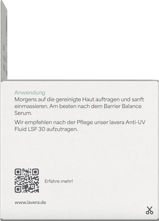 Tagespflege Barrier Balance lavera NATURKOSMETIK