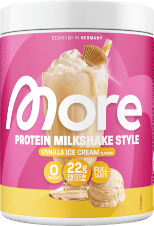 Proteinpulver Milkshake Style Vanilla More Nutrition