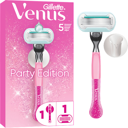 Rasierer Pro Smooth Sensitive Glitter Party Edition Gillette Venus