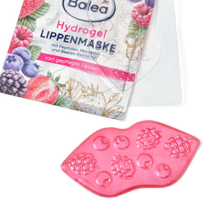 Lippenmaske Hydrogel Frozen Berries Balea
