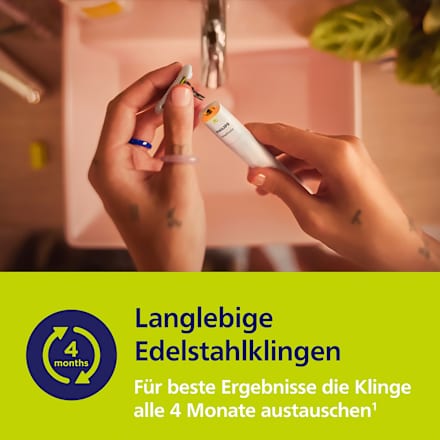 Elektrischer Rasierer, OneBlade Intimate Women QP1930/22 PHILIPS OneBlade