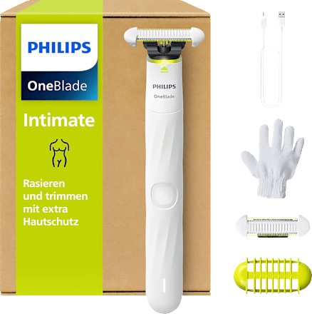 Elektrischer Rasierer, OneBlade Intimate Women QP1930/22 PHILIPS OneBlade