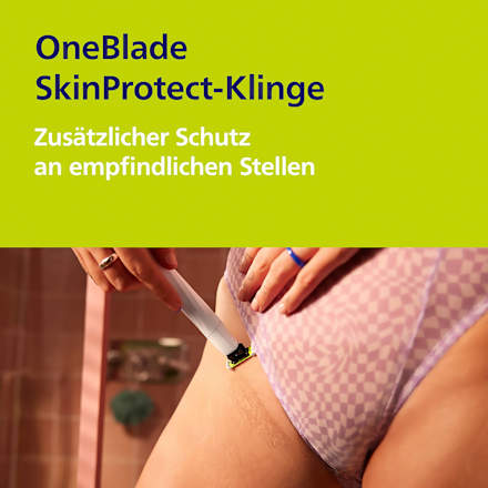 Elektrischer Rasierer, OneBlade Intimate Women QP1930/22 PHILIPS OneBlade