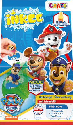 Kinder Badezusatz Badebombe Paw Patrol CRAZE