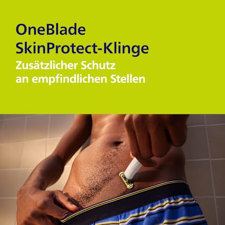 Elektrischer Rasierer, OneBlade Intimate Men QP1930/20 PHILIPS OneBlade