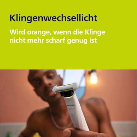 Elektrischer Rasierer, OneBlade Intimate Men QP1930/20 PHILIPS OneBlade