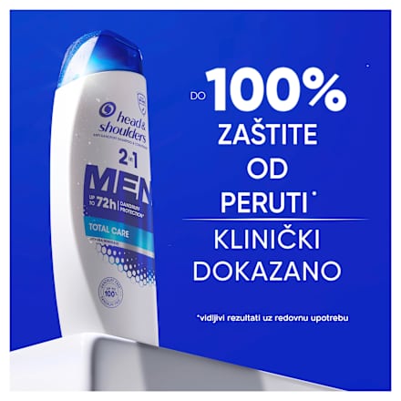 MEN 2in1 ULTRA TOTAL CARE šampon protiv peruti za muškarce head&shoulders