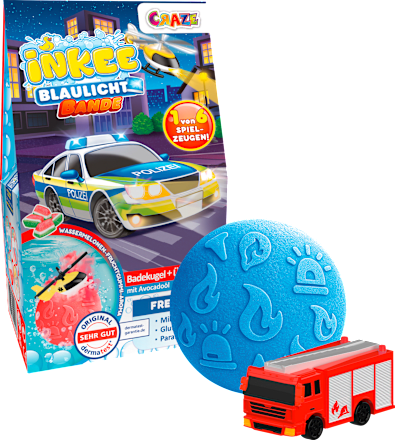 Kinder Badezusatz Blaulicht Bande CRAZE