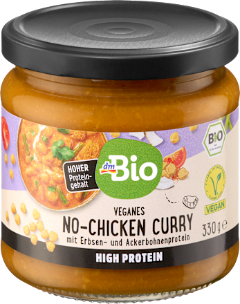 Veganes No-Chicken Curry dmBio