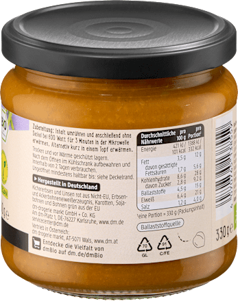 Veganes No-Chicken Curry dmBio