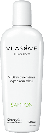 šampon na vlasy STOP nadměrnému padání vlasů VLASOVÉ HNOJIVO