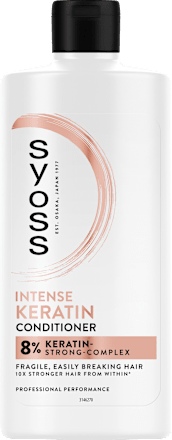 Kondicionér na jemné a lámavé vlasy Keratin syoss