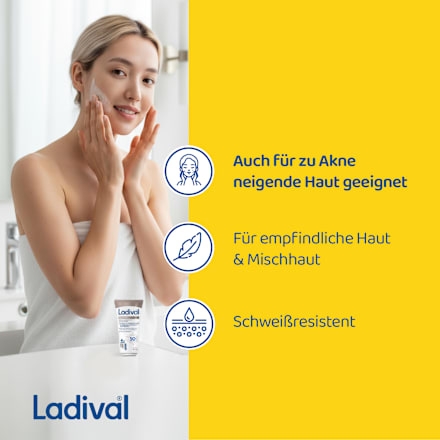 Ladival Antioxidativ Sonnenschutz-Creme Gesicht LSF50+ Ladival