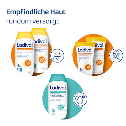 Ladival Empfindliche & Normale Haut Sonnenschutz-Lotion Gesicht LSF30 Ladival
